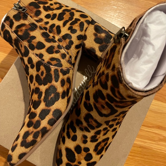 Madewell Jada Boot in Leopard Calf Hair - Picture 4 of 7